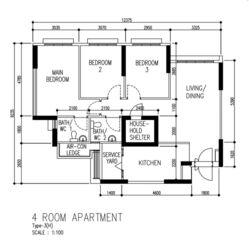 Blk 93B Telok Blangah Parcview (Bukit Merah), HDB 4 Rooms #406019181